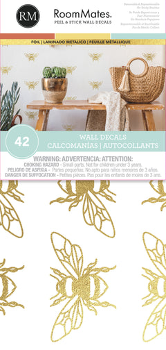 Bee Wall Decals - packaging