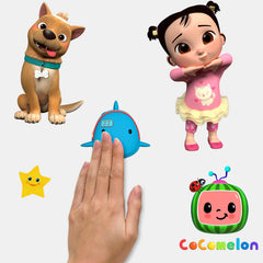 Cocomelon Wall Decals - how to stick