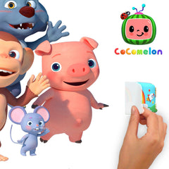 Cocomelon Wall Decals - how to peel