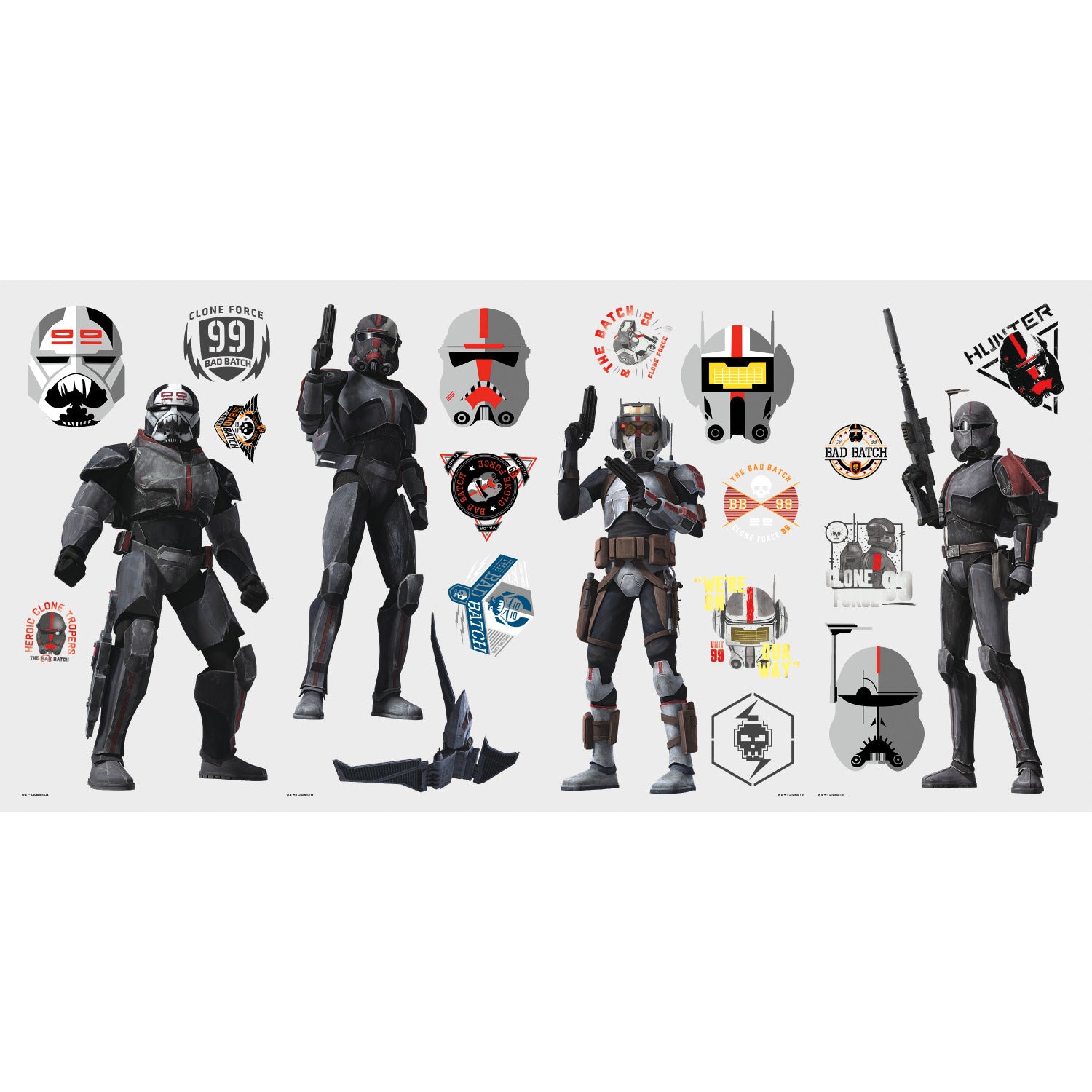 Bad Batch Wall Decals by WallPops
