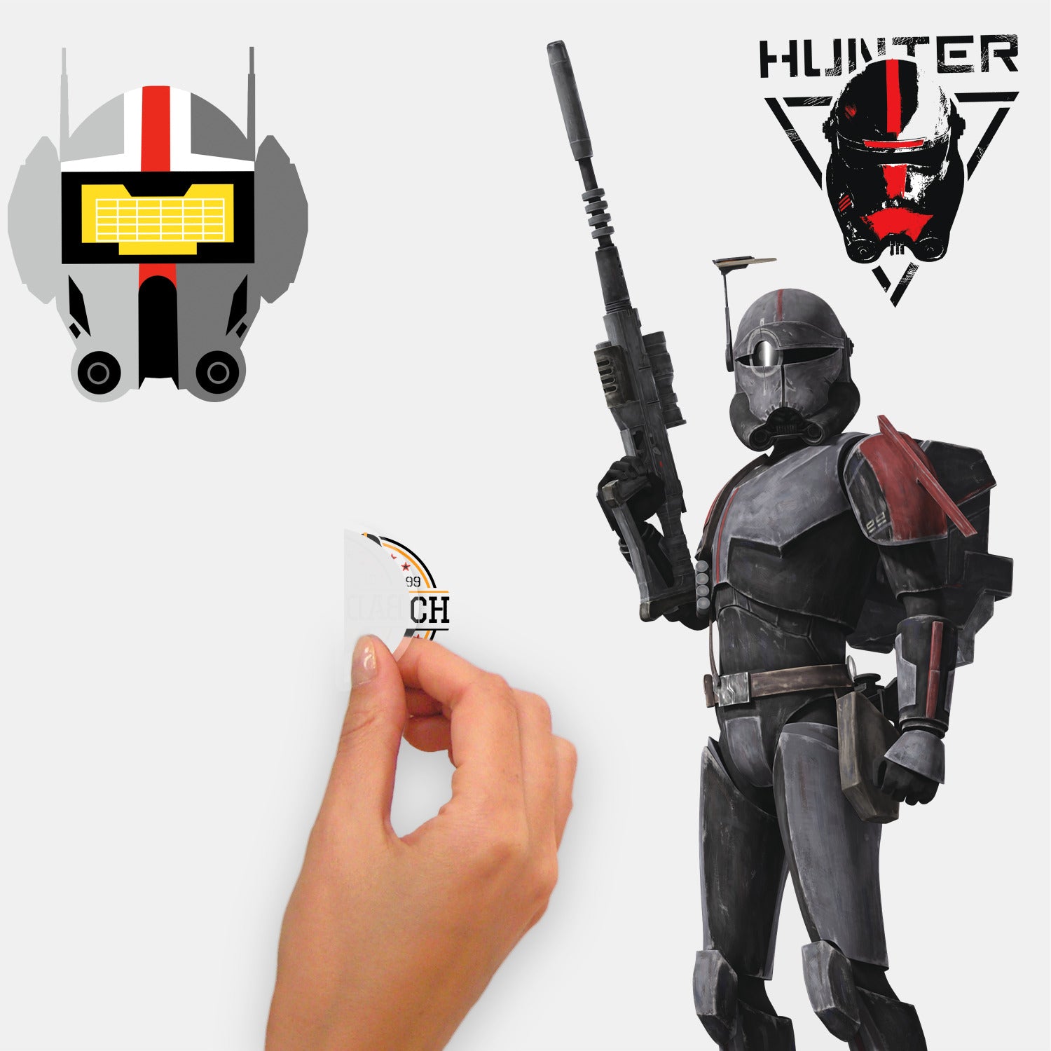 Bad Batch Wall Decals - how to peel