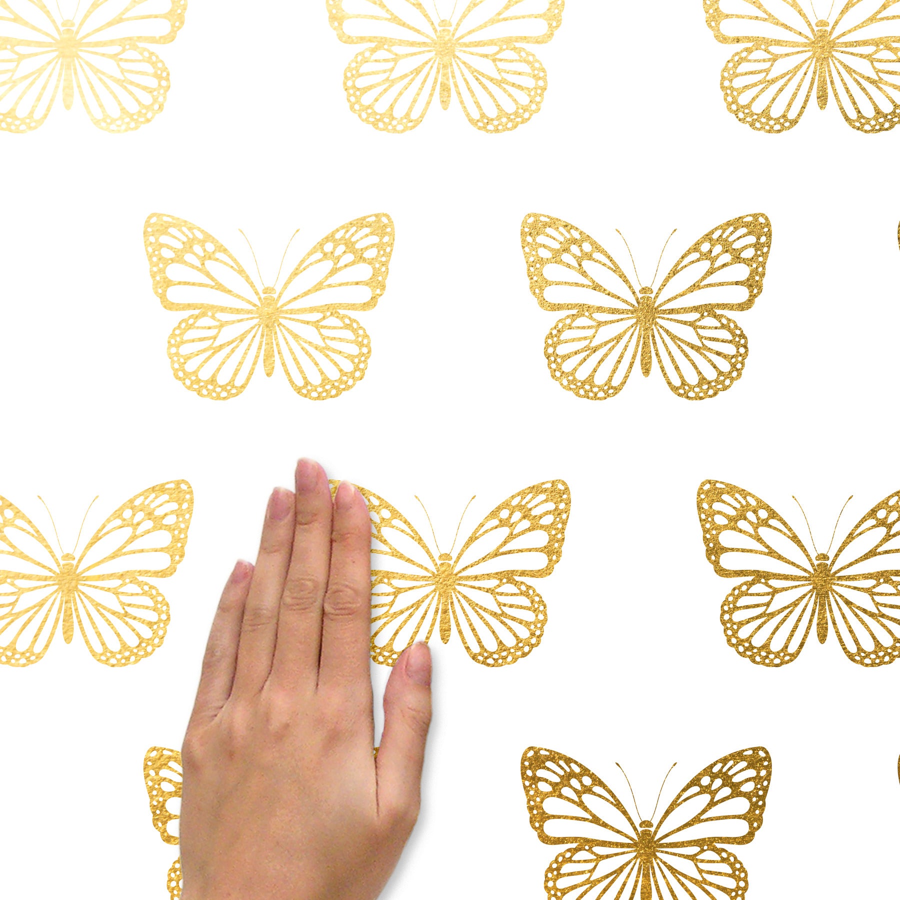 Butterfly Wall Decals - how to stick