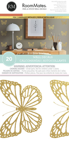 Butterfly Wall Decals - packaging