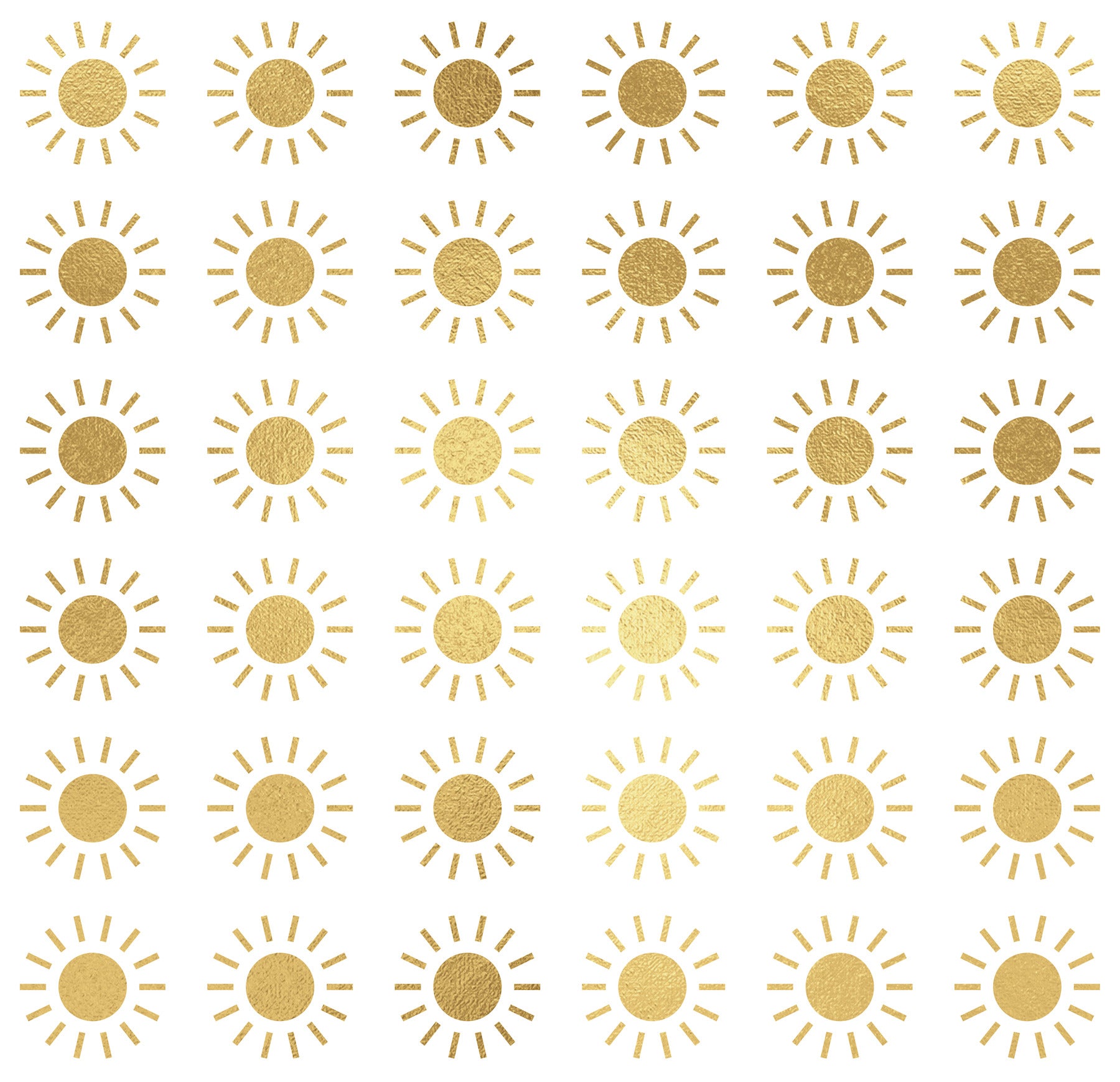 Sun Wall Decals