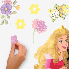 Princesses with Alphabet Wall Decals - peel and stick