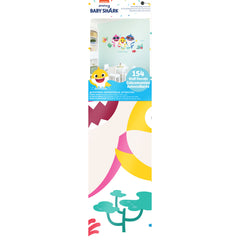 Baby Shark Giant Wall Decals With Alphabet - packaging