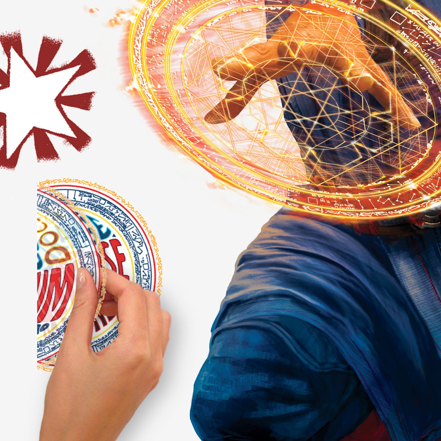 Doctor Strange Wall Decals - peel and stick application