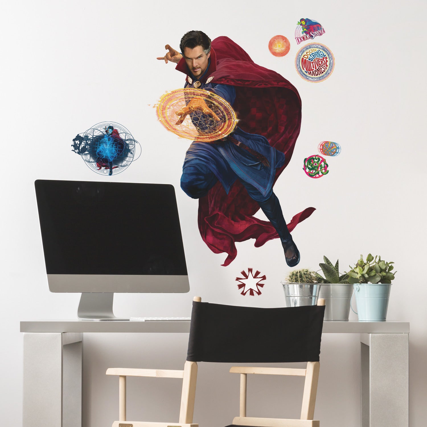Doctor Strange Wall Decals in a room setting