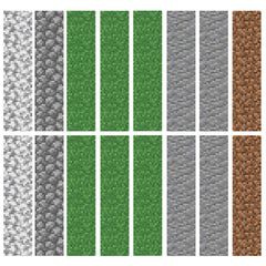 Minecraft Block Strips Wall Decals by WallPops