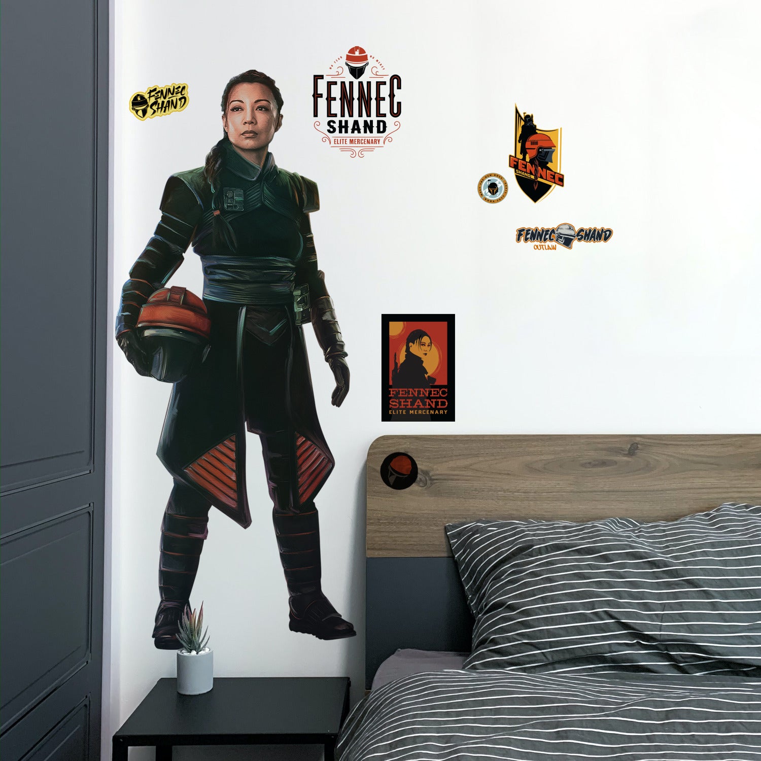 The Book Of Boba Fett Fennec Shand Giant Wall Decals