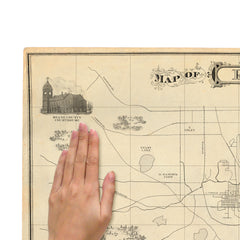 Stranger Things Hawkins Map Wall Decals