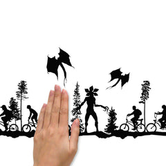 Stranger Things Forest Scene Wall Decals