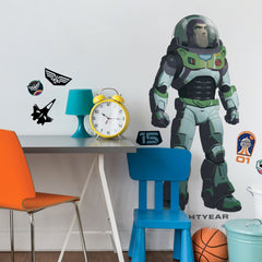 Disney Pixar Lightyear Wall Decals in a room setting
