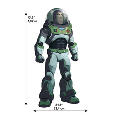 Disney Pixar Lightyear Wall Decals - dimensions