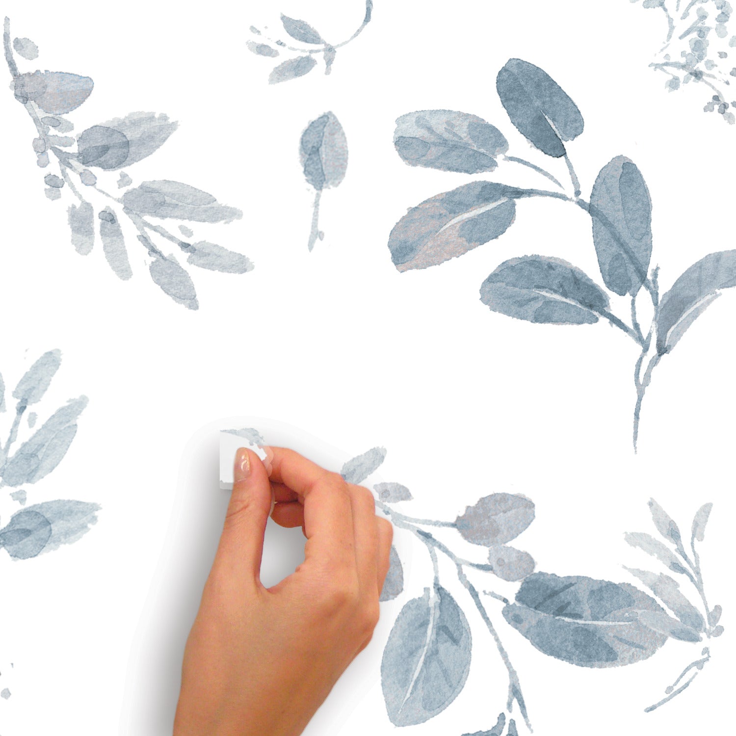 Dancing Leaves Wall Decals - peel and stick application