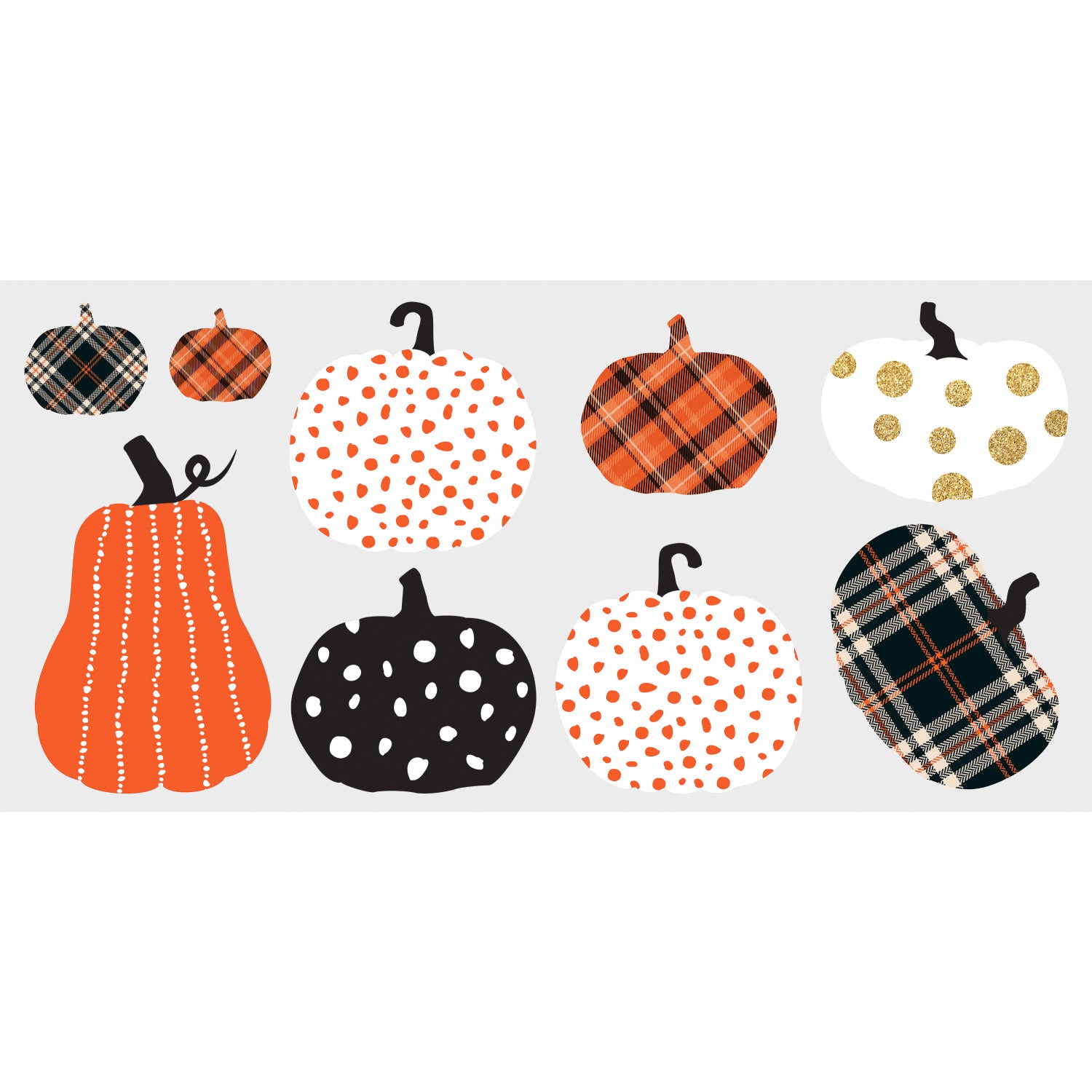 Decorative Pumpkins Wall Decals by WallPops