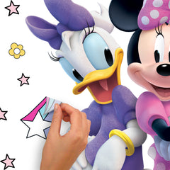 Minnie Mouse Wall Decals - peel and stick application
