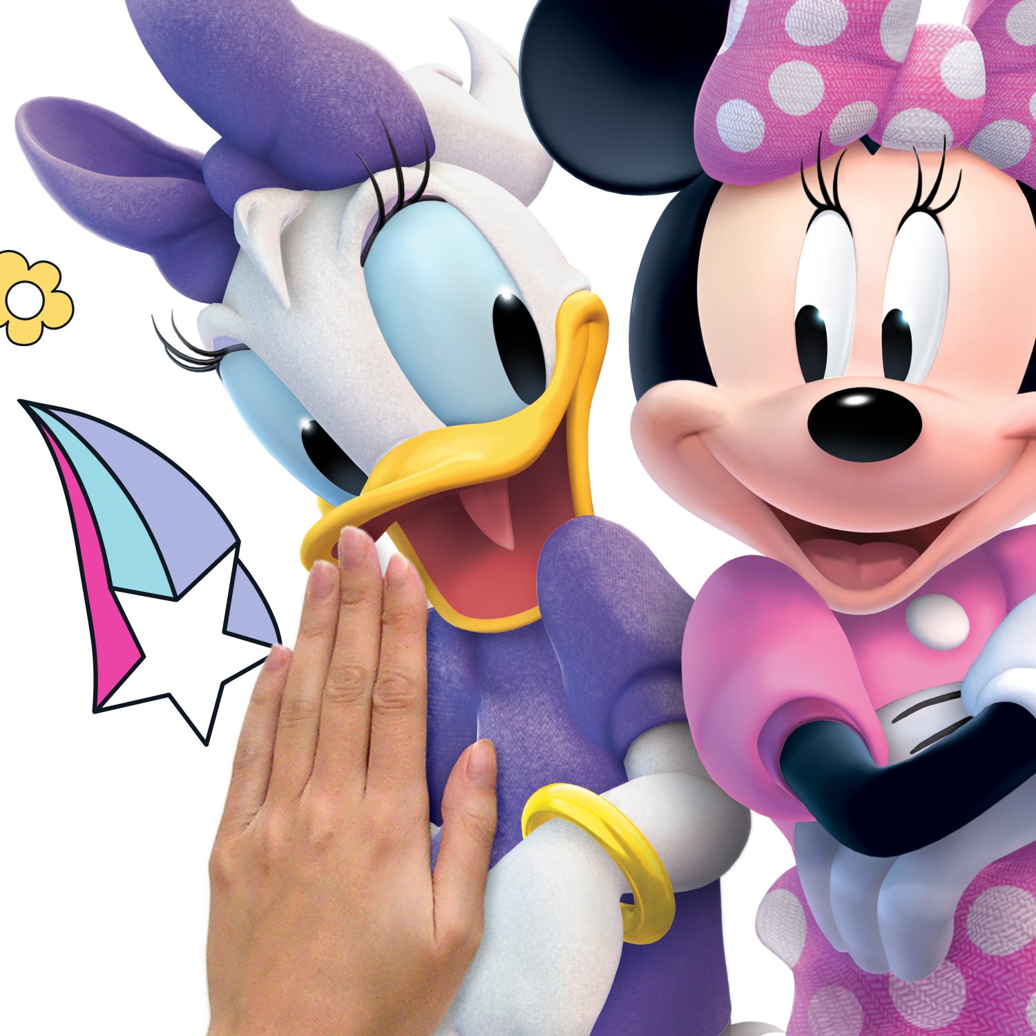 Minnie Mouse Wall Decals - how to stick