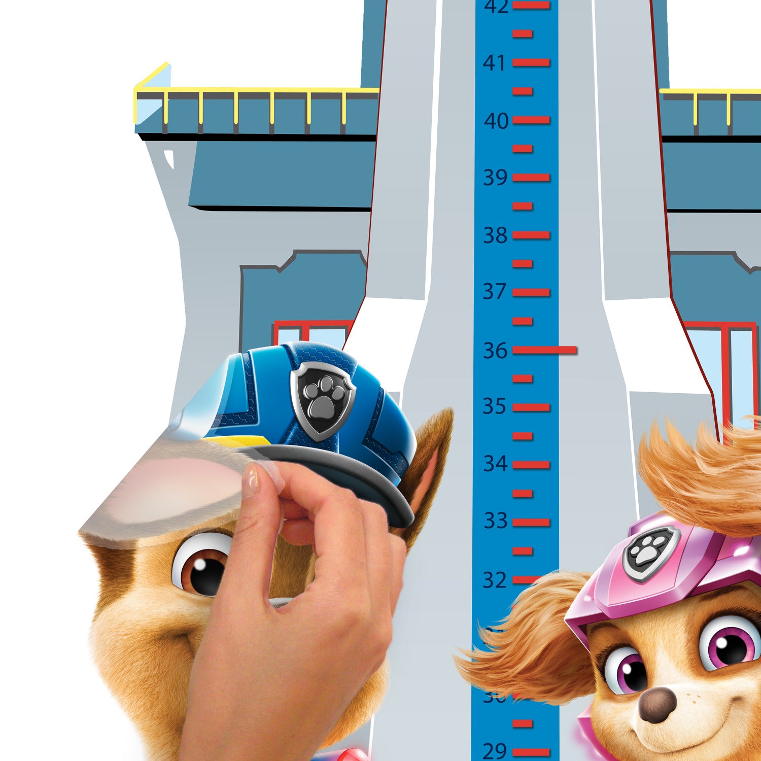 Paw Patrol Wall Decals - peel and stick application