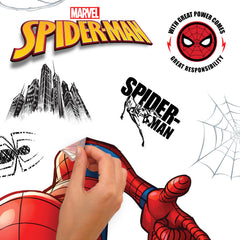 SpiderMan Giant Wall Decals - peel and stick