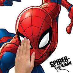 SpiderMan Giant Wall Decals - how to stick