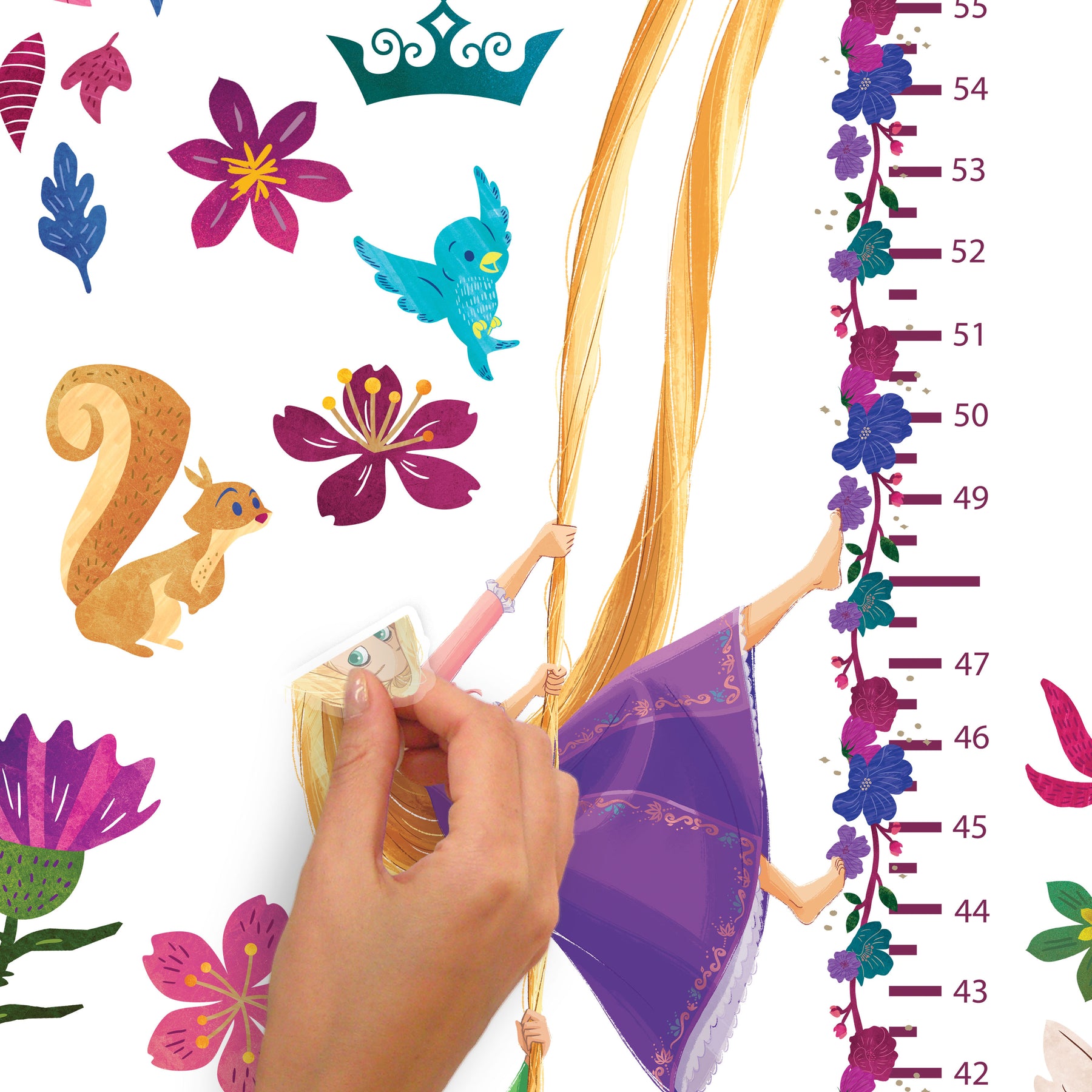 Disney Princesses Wall Decals - peel and stick application
