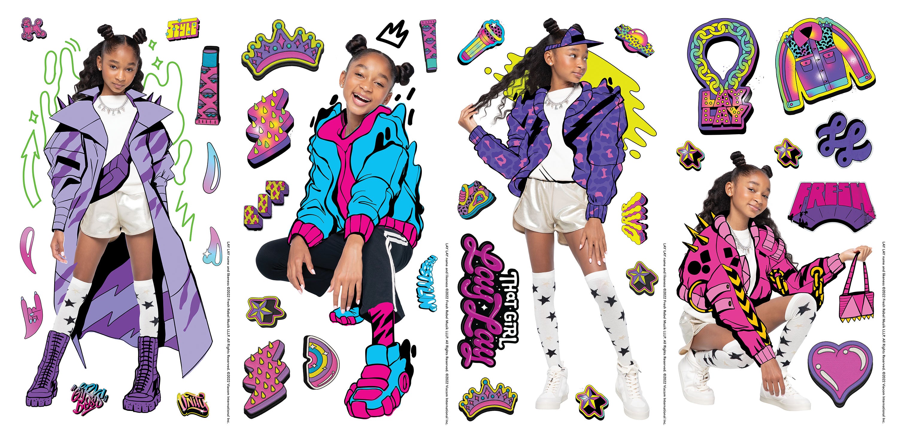 That Girl Lay Lay Wall Decals by WallPops