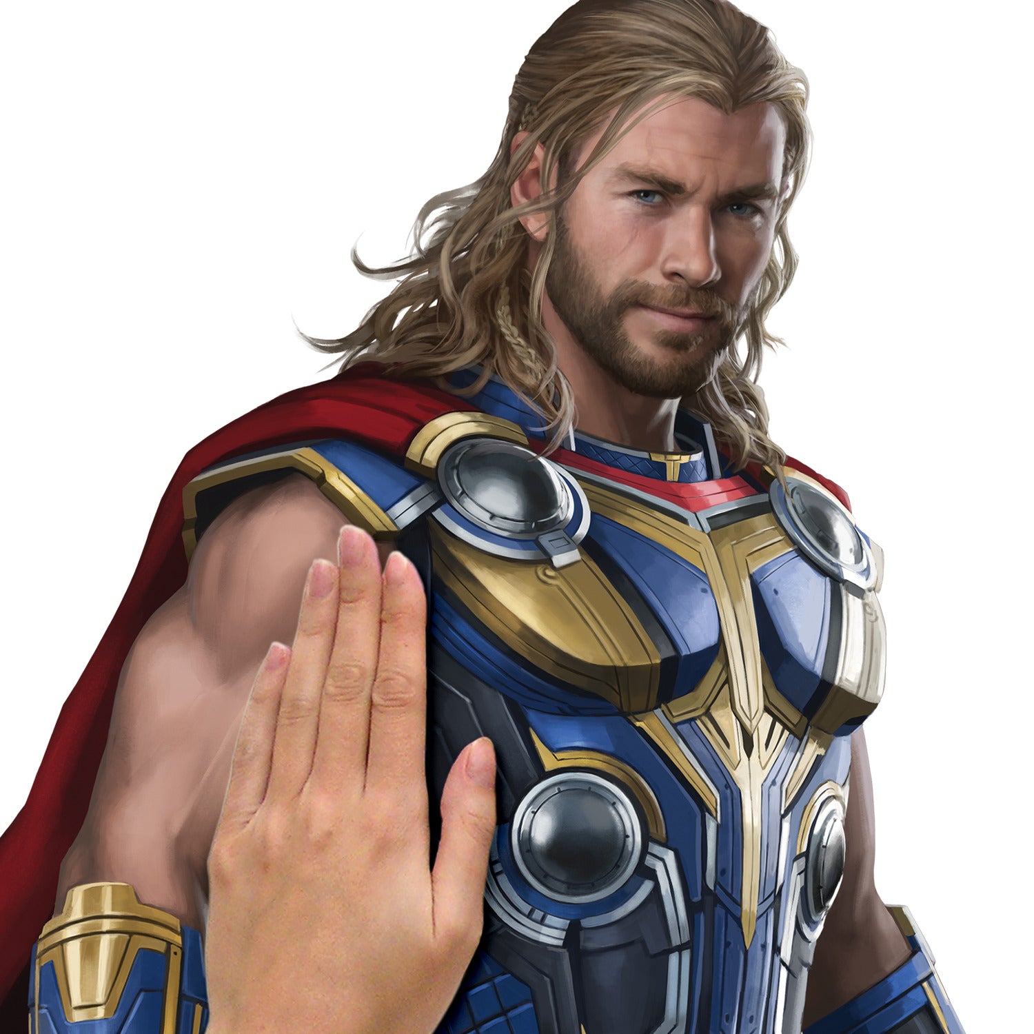 Thor: Love & Thunder Giant Wall Decals - how to stick