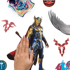Thor: Love & Thunder Wall Decals - how to stick