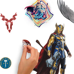 Thor: Love & Thunder Wall Decals - how to peel
