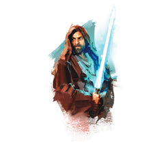 Obi Wan Kenobi Painted Giant Wall Decals by WallPops