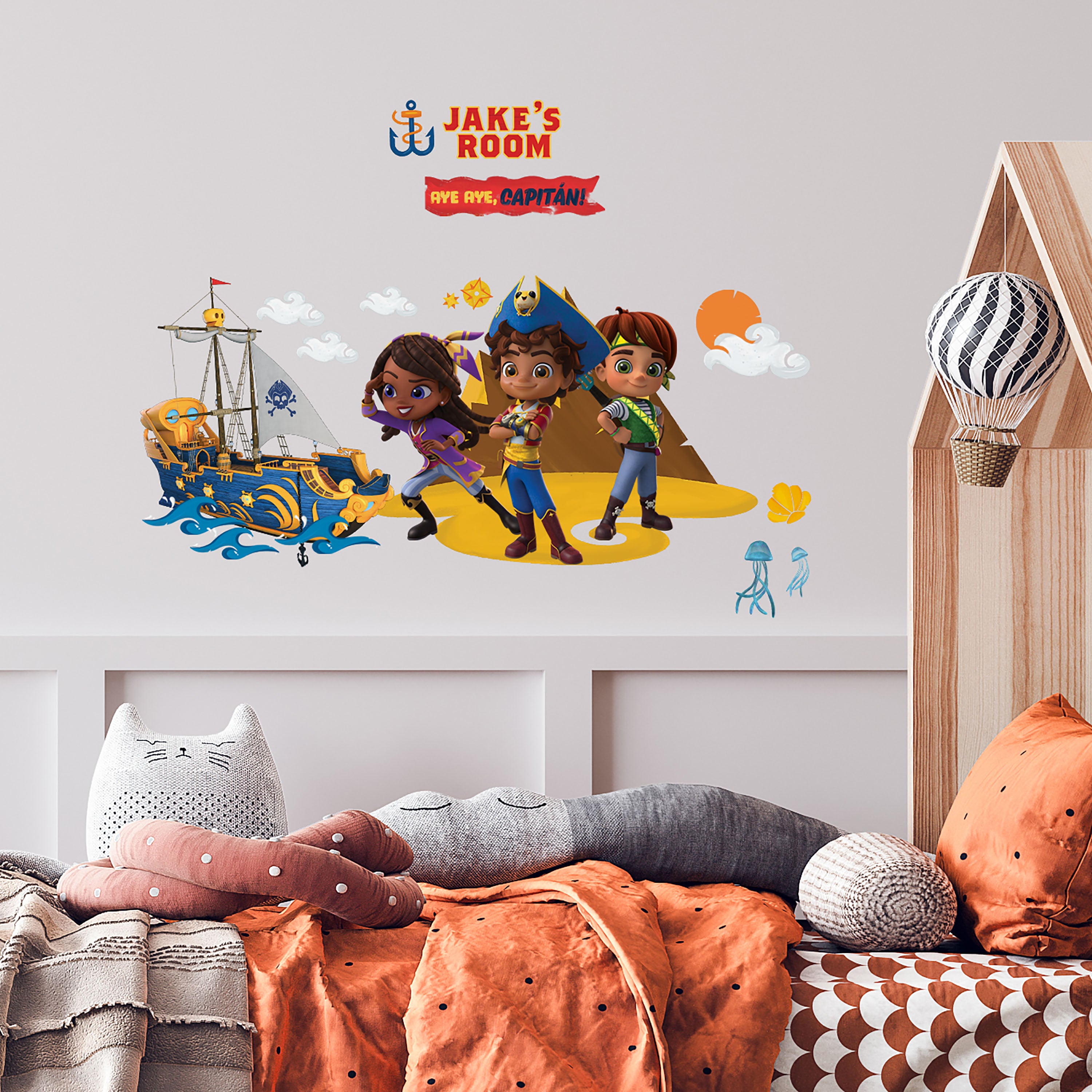 Santiago Of The Seas Wall Decals in a room setting