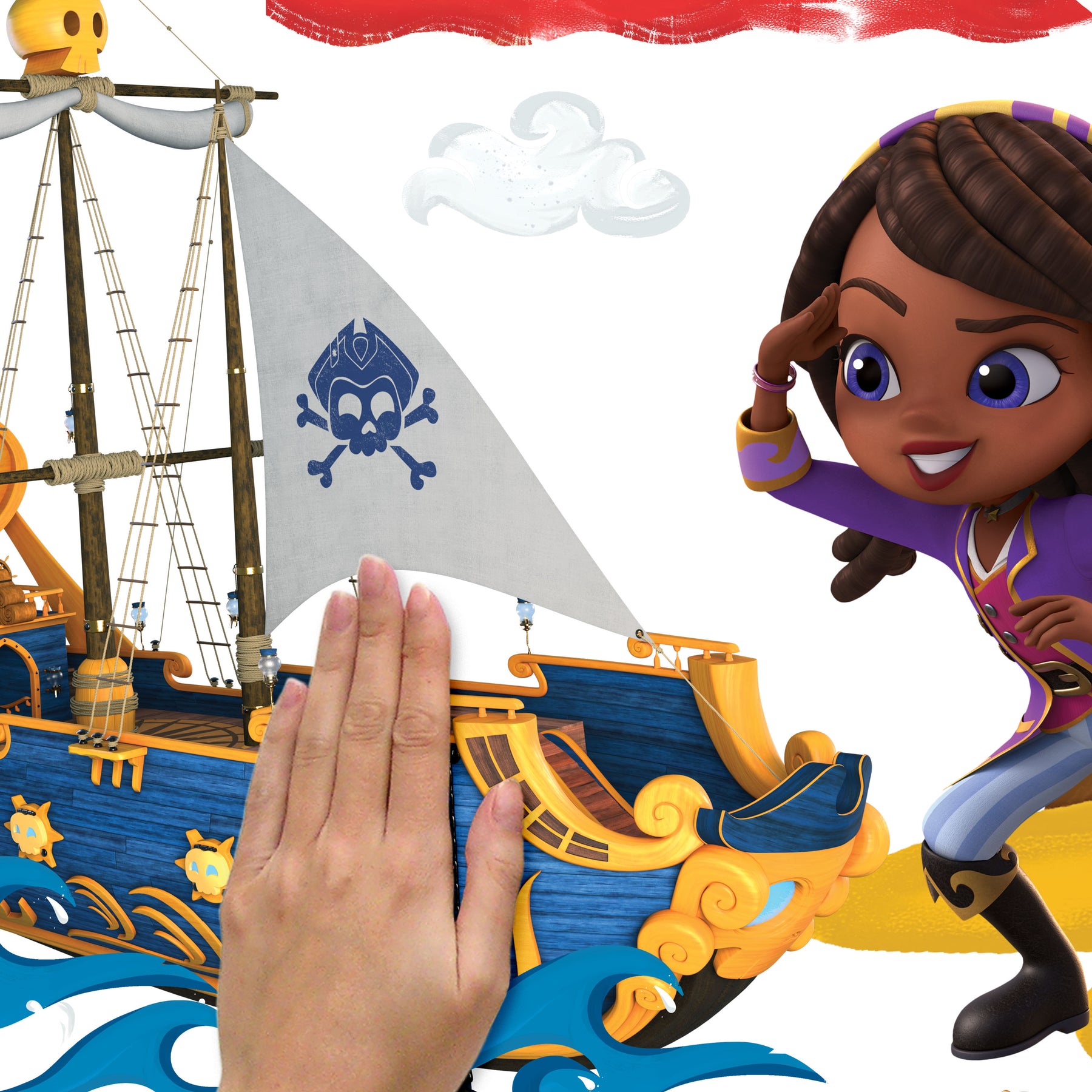 Santiago Of The Seas Wall Decals - how to stick