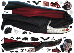 Classic Monsters Dracula Giant Wall Decals - panels