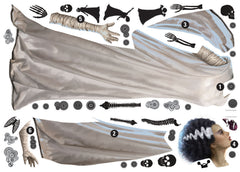 Classic Monsters Bride Of Frankenstein Giant Wall Decals - panels