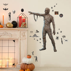 Classic Monsters The Mummy Giant Wall Decals in a room setting