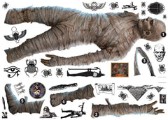 Classic Monsters The Mummy Giant Wall Decals - panels