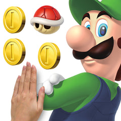Super Mario Luigi & Mario Giant Wall Decals - how to stick