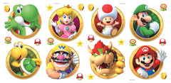 Super Mario Character Wall Decals by WallPops