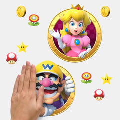 Super Mario Character Wall Decals - how to stick
