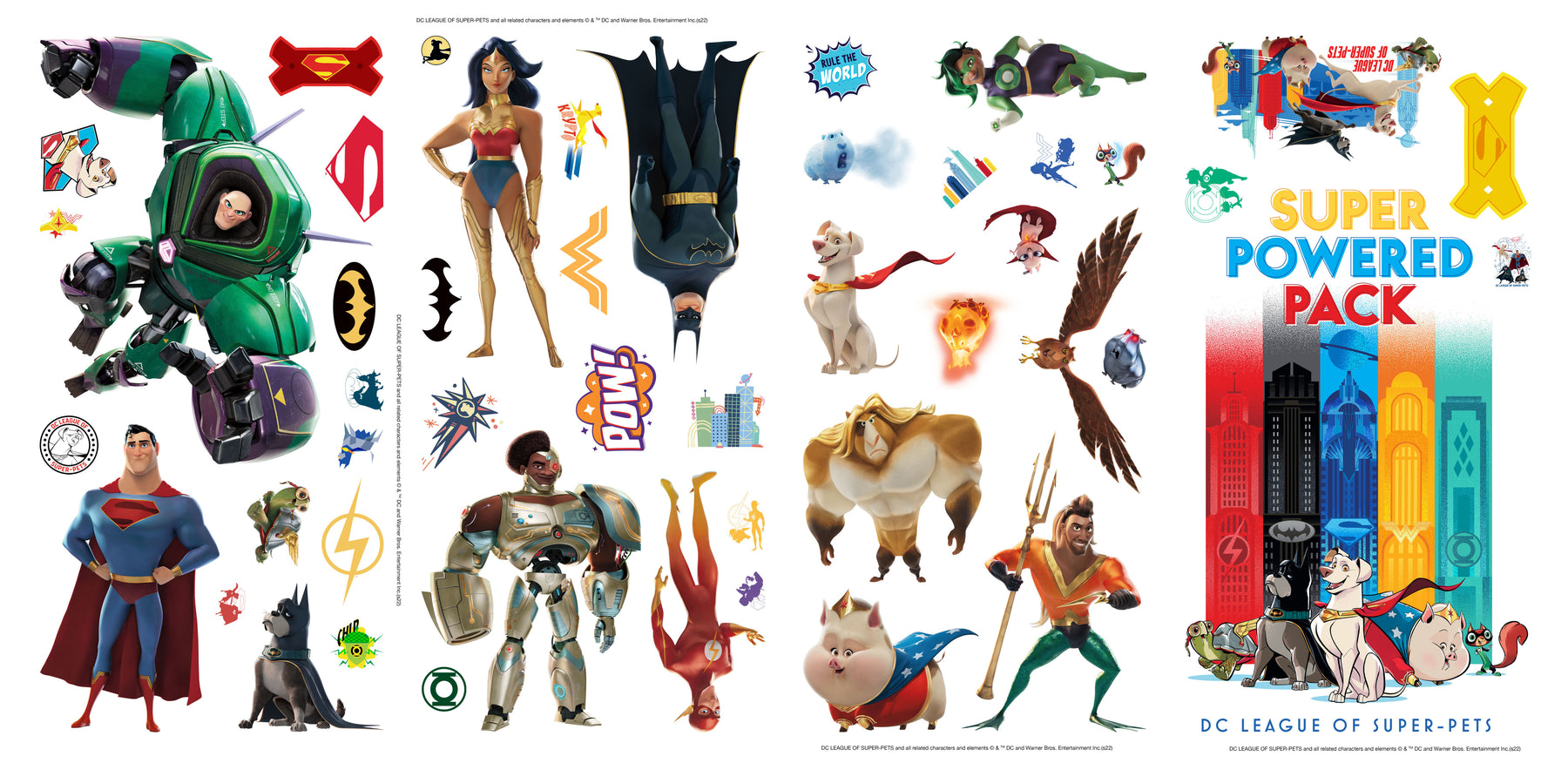 DC League Of SuperPets Wall Decals by WallPops