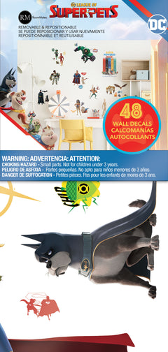DC League Of SuperPets Wall Decals - packaging