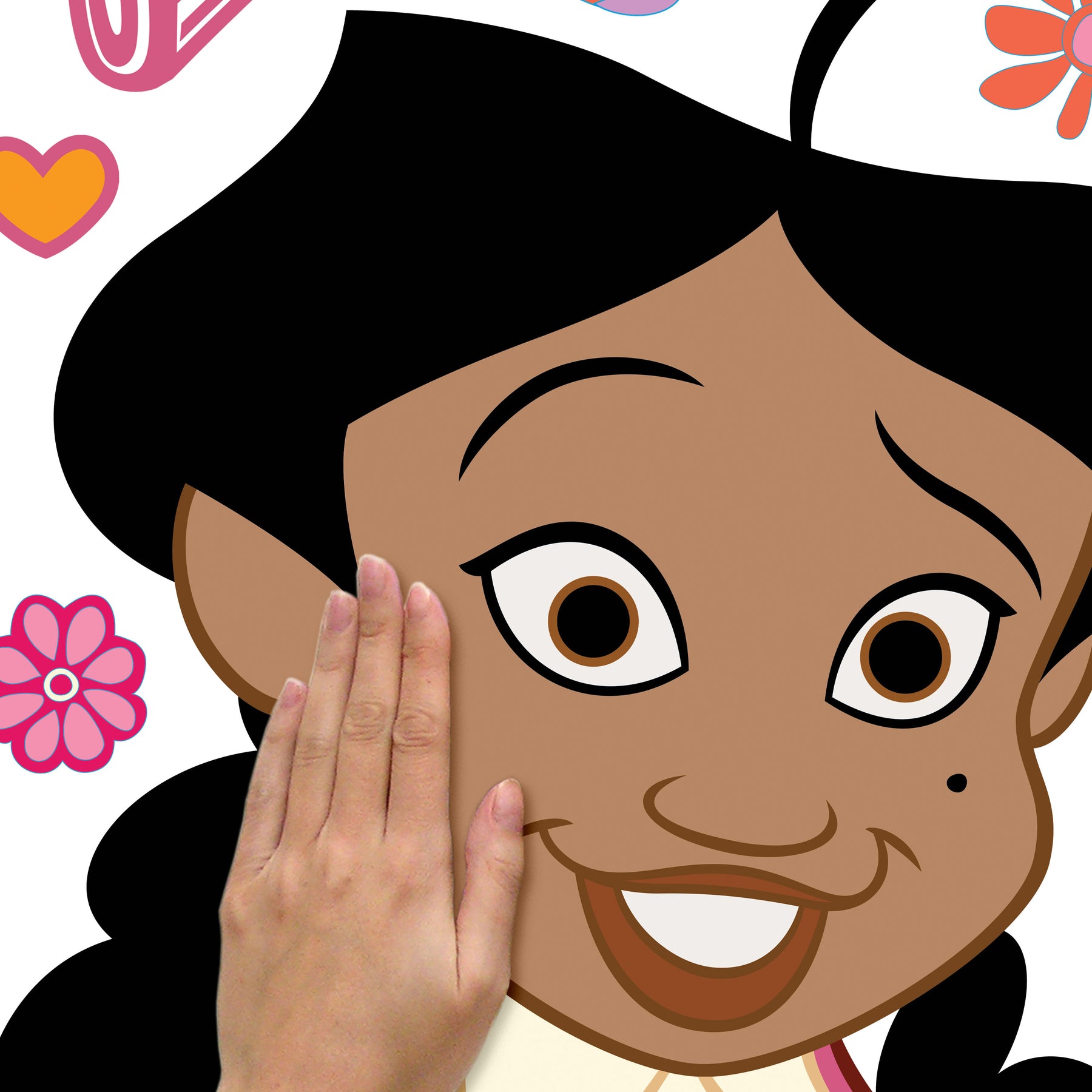 The Proud Family Penny Giant Wall Decals - how to stick