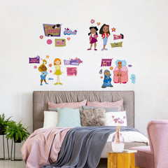 The Proud Family Wall Decals in a room setting
