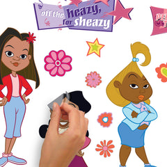 The Proud Family Wall Decals - how to peel