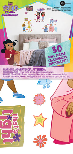 The Proud Family Wall Decals - packaging
