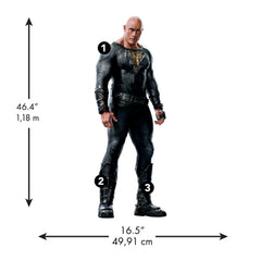 Black Adam Giant Peel & Stick Wall Decals - dimensions