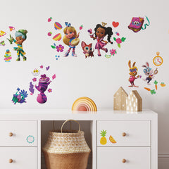 Alice’s Wonderland Bakery Peel & Stick Wall Decals in a room setting