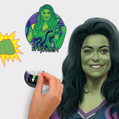She Hulk Giant Wall Decals - peel and stick