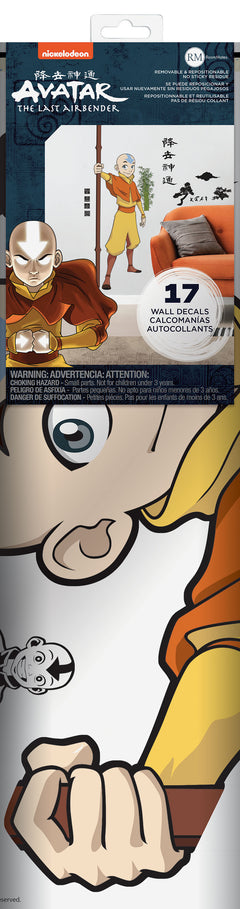 Avatar Aang Giant Wall Decals - packaging